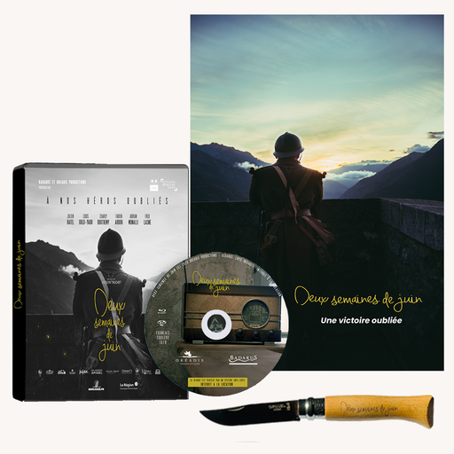 Pack Édition Spéciale « Deux semaines de juin » - Film, Livre, Couteau Opinel et Affiche